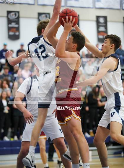 Thumbnail 2 in Valor Christian vs. Rocky Mountain (CHSAA 5A Round 2 Playoff) photogallery.
