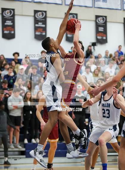 Thumbnail 3 in Valor Christian vs. Rocky Mountain (CHSAA 5A Round 2 Playoff) photogallery.