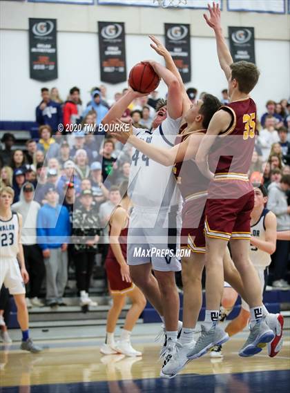 Thumbnail 3 in Valor Christian vs. Rocky Mountain (CHSAA 5A Round 2 Playoff) photogallery.
