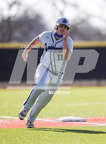 Thumbnail 3 in Southwest Christian School vs Brock (Brock Tournament) photogallery.