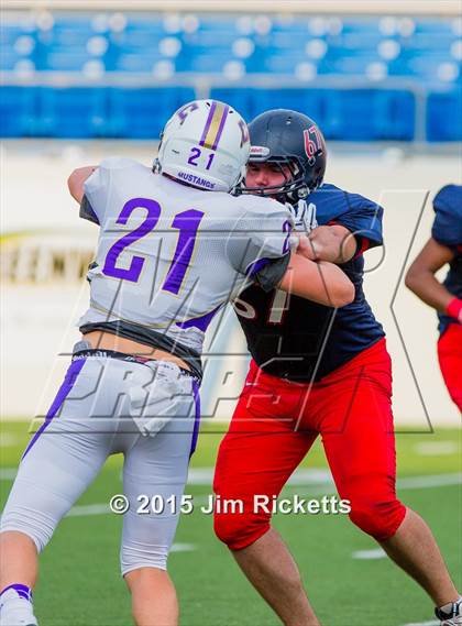 Thumbnail 1 in Central Arkansas Christian vs Arkansas Baptist (103.7/1st Security Classic) photogallery.