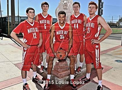 Thumbnail 3 in Mater Dei (Preseason Early Contenders Photo Shoot) photogallery.