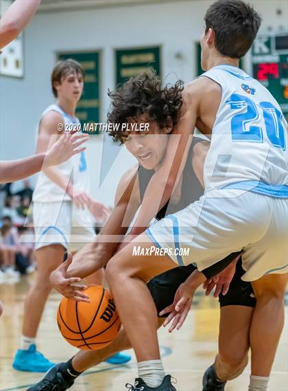 Thumbnail 2 in Cox Mill vs. First Flight (Hoopstate MLK Classic - Kinston) photogallery.