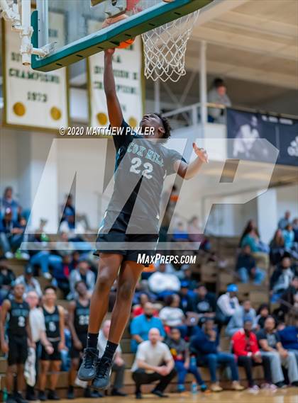 Thumbnail 1 in Cox Mill vs. First Flight (Hoopstate MLK Classic - Kinston) photogallery.