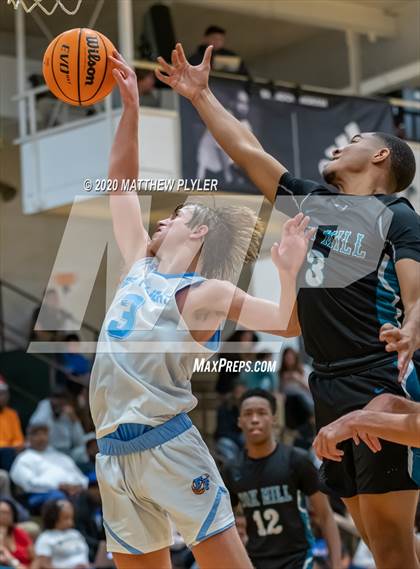 Thumbnail 1 in Cox Mill vs. First Flight (Hoopstate MLK Classic - Kinston) photogallery.