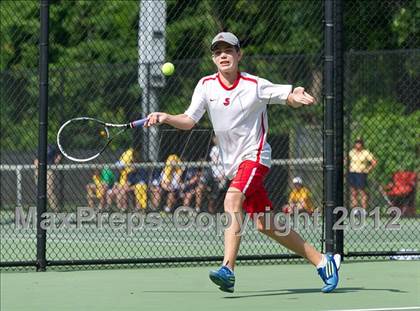 Thumbnail 3 in St. John's vs Needham (MIAA Division 1 State Finals) photogallery.