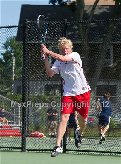 Thumbnail 2 in St. John's vs Needham (MIAA Division 1 State Finals) photogallery.