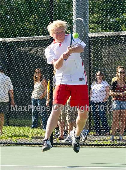 Thumbnail 3 in St. John's vs Needham (MIAA Division 1 State Finals) photogallery.