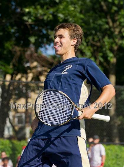 Thumbnail 2 in St. John's vs Needham (MIAA Division 1 State Finals) photogallery.