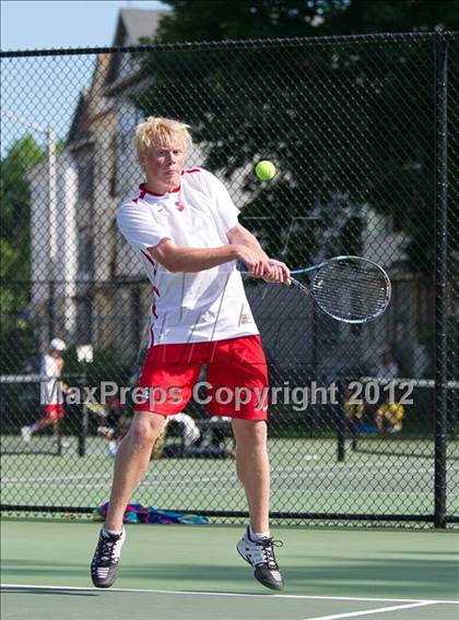 Thumbnail 3 in St. John's vs Needham (MIAA Division 1 State Finals) photogallery.