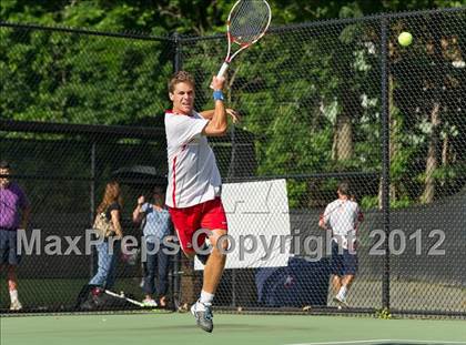 Thumbnail 1 in St. John's vs Needham (MIAA Division 1 State Finals) photogallery.