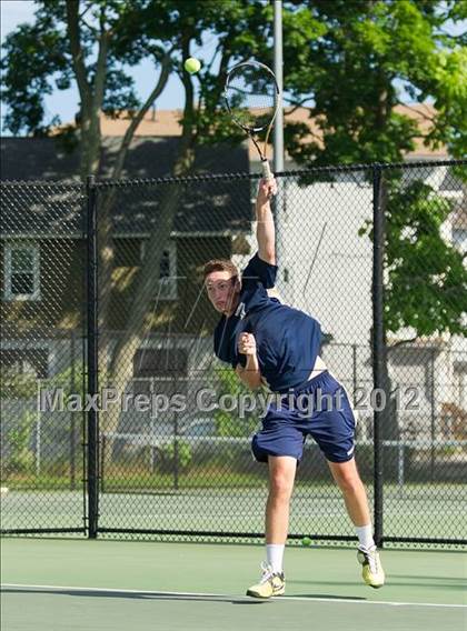 Thumbnail 1 in St. John's vs Needham (MIAA Division 1 State Finals) photogallery.