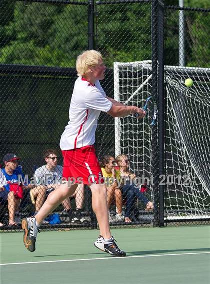 Thumbnail 3 in St. John's vs Needham (MIAA Division 1 State Finals) photogallery.