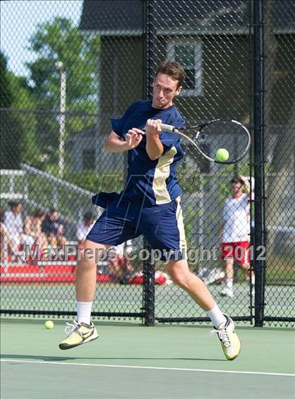 Thumbnail 1 in St. John's vs Needham (MIAA Division 1 State Finals) photogallery.