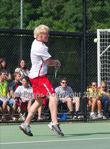 Thumbnail 2 in St. John's vs Needham (MIAA Division 1 State Finals) photogallery.