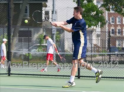Thumbnail 1 in St. John's vs Needham (MIAA Division 1 State Finals) photogallery.