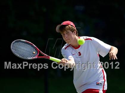 Thumbnail 1 in St. John's vs Needham (MIAA Division 1 State Finals) photogallery.