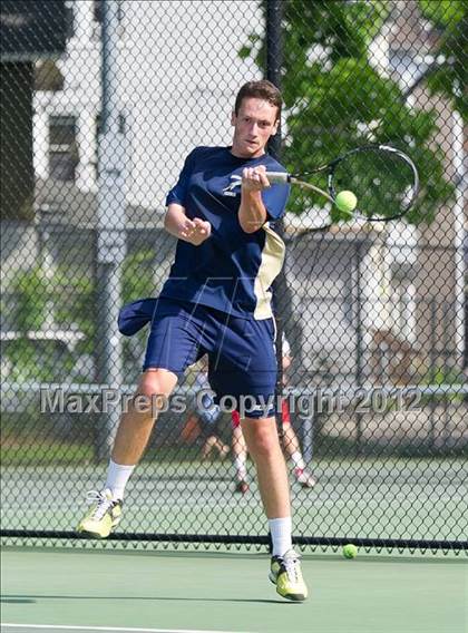 Thumbnail 3 in St. John's vs Needham (MIAA Division 1 State Finals) photogallery.