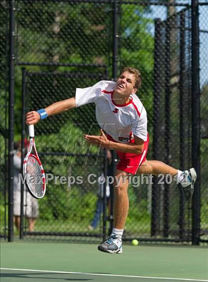 Thumbnail 2 in St. John's vs Needham (MIAA Division 1 State Finals) photogallery.