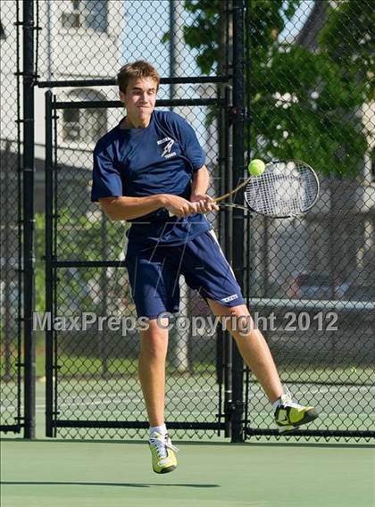 Thumbnail 1 in St. John's vs Needham (MIAA Division 1 State Finals) photogallery.
