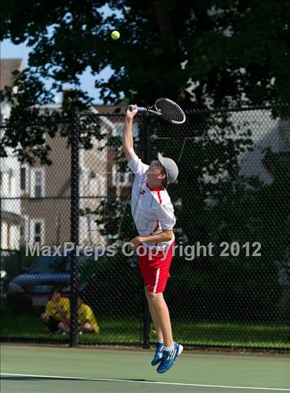 Thumbnail 1 in St. John's vs Needham (MIAA Division 1 State Finals) photogallery.