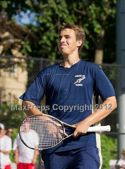 Thumbnail 1 in St. John's vs Needham (MIAA Division 1 State Finals) photogallery.