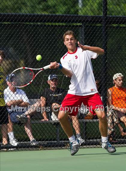 Thumbnail 2 in St. John's vs Needham (MIAA Division 1 State Finals) photogallery.