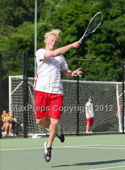 Thumbnail 3 in St. John's vs Needham (MIAA Division 1 State Finals) photogallery.