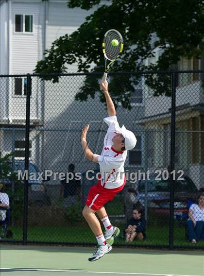 Thumbnail 3 in St. John's vs Needham (MIAA Division 1 State Finals) photogallery.