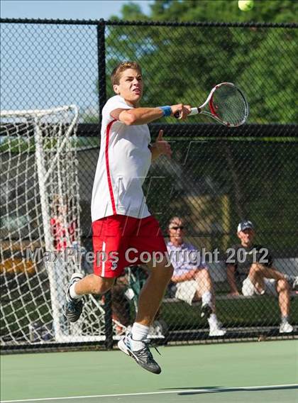 Thumbnail 2 in St. John's vs Needham (MIAA Division 1 State Finals) photogallery.