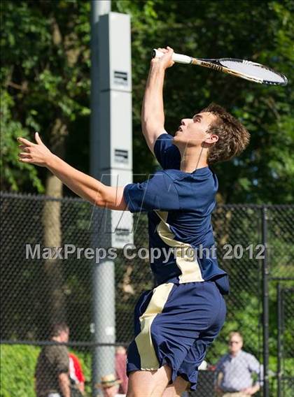 Thumbnail 2 in St. John's vs Needham (MIAA Division 1 State Finals) photogallery.