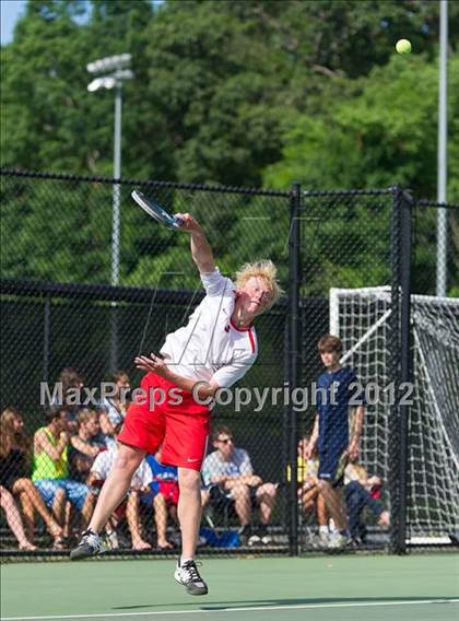 Thumbnail 1 in St. John's vs Needham (MIAA Division 1 State Finals) photogallery.