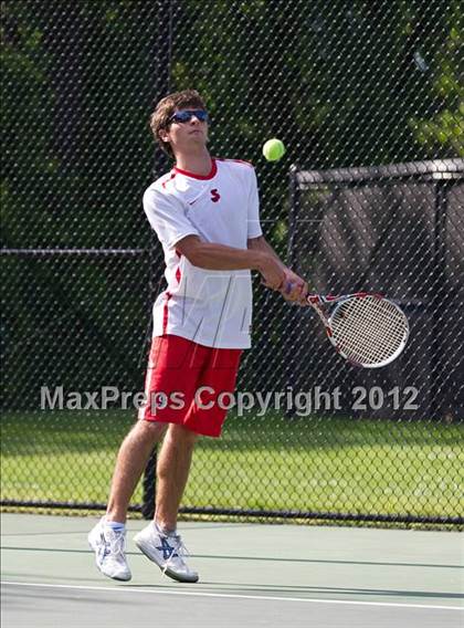 Thumbnail 3 in St. John's vs Needham (MIAA Division 1 State Finals) photogallery.
