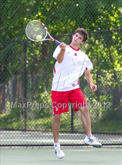 Thumbnail 1 in St. John's vs Needham (MIAA Division 1 State Finals) photogallery.