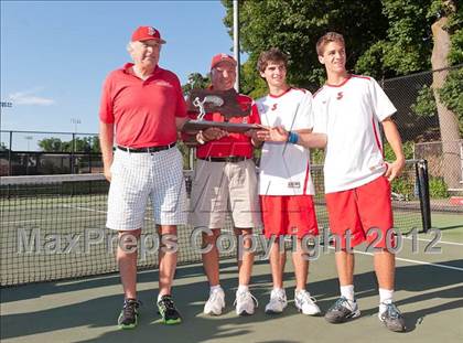 Thumbnail 2 in St. John's vs Needham (MIAA Division 1 State Finals) photogallery.