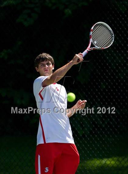 Thumbnail 1 in St. John's vs Needham (MIAA Division 1 State Finals) photogallery.