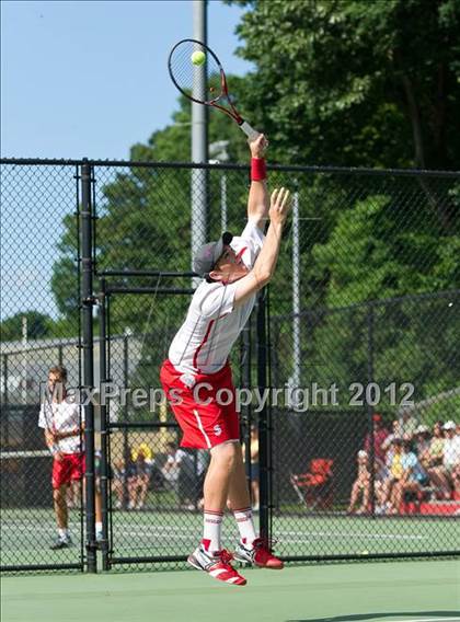 Thumbnail 2 in St. John's vs Needham (MIAA Division 1 State Finals) photogallery.