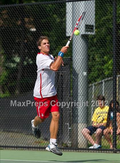 Thumbnail 2 in St. John's vs Needham (MIAA Division 1 State Finals) photogallery.