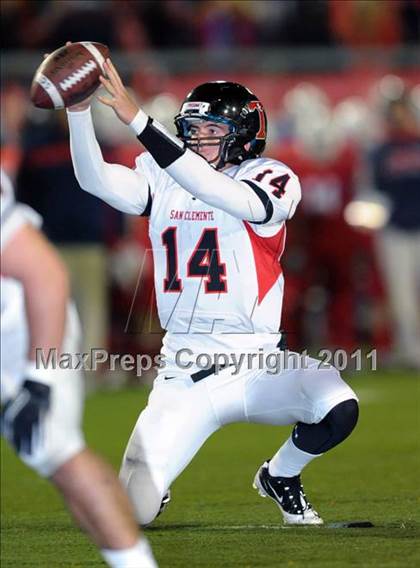 Thumbnail 2 in Tesoro vs. San Clemente (CIF SS Playoffs) photogallery.