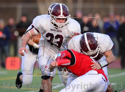 Thumbnail 3 in North Haven vs. New Canaan (CIAC Class L Semifinal) photogallery.