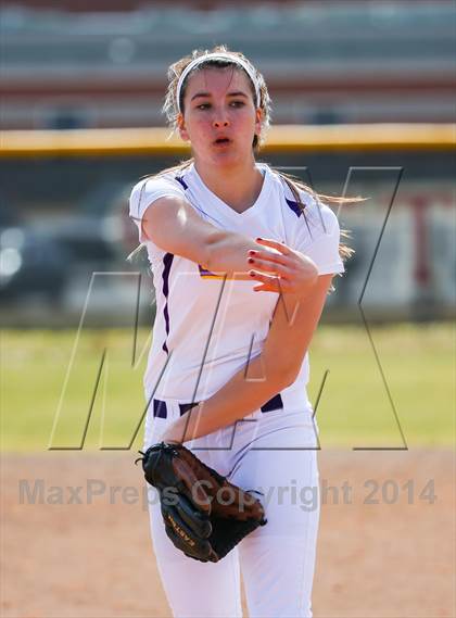 Thumbnail 2 in Sanger vs Lake Dallas (LCS/Argyle Softball Tournament) photogallery.