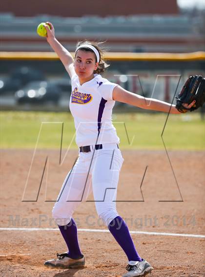 Thumbnail 3 in Sanger vs Lake Dallas (LCS/Argyle Softball Tournament) photogallery.