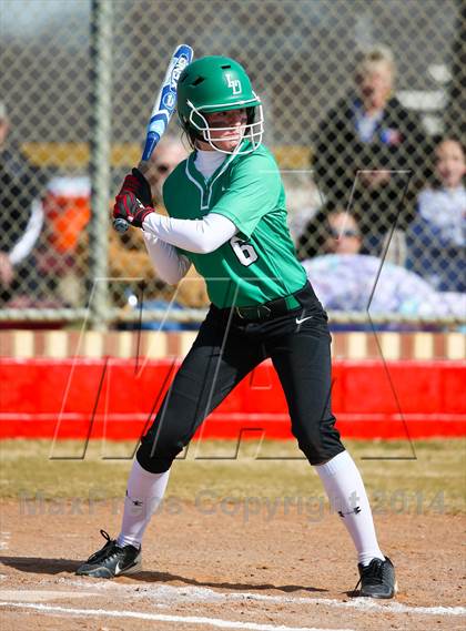 Thumbnail 3 in Sanger vs Lake Dallas (LCS/Argyle Softball Tournament) photogallery.
