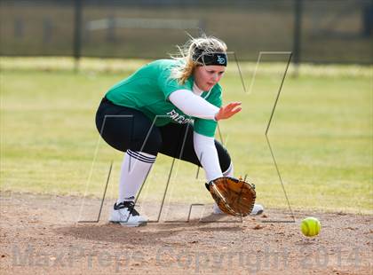 Thumbnail 1 in Sanger vs Lake Dallas (LCS/Argyle Softball Tournament) photogallery.