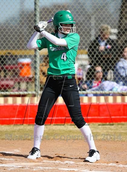 Thumbnail 2 in Sanger vs Lake Dallas (LCS/Argyle Softball Tournament) photogallery.