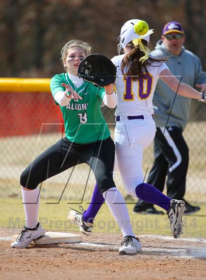 Thumbnail 3 in Sanger vs Lake Dallas (LCS/Argyle Softball Tournament) photogallery.