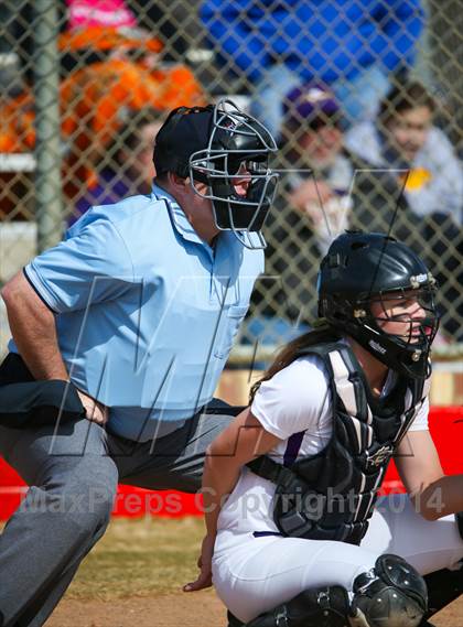 Thumbnail 3 in Sanger vs Lake Dallas (LCS/Argyle Softball Tournament) photogallery.