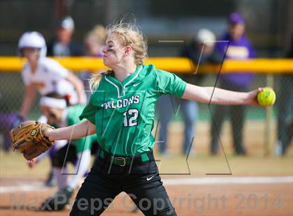 Thumbnail 1 in Sanger vs Lake Dallas (LCS/Argyle Softball Tournament) photogallery.