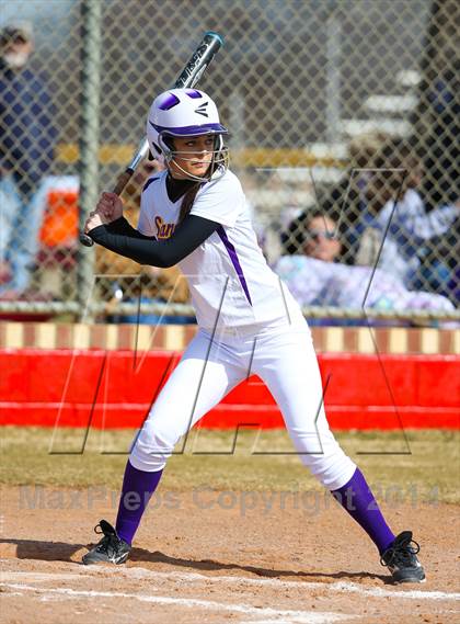 Thumbnail 2 in Sanger vs Lake Dallas (LCS/Argyle Softball Tournament) photogallery.