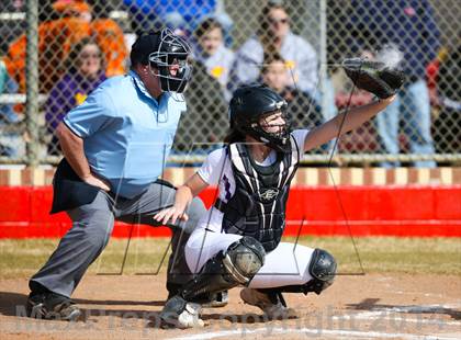 Thumbnail 3 in Sanger vs Lake Dallas (LCS/Argyle Softball Tournament) photogallery.